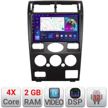 Navigatie Ford Mondeo 2004-2007 dedicata Android radio gps internet 2+32 kit-mondeo2001+EDT-E209v2