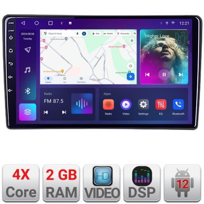 Navigatie Citroen Berlingo Opel Combo 2021- dedicata Android radio gps internet 2+32 kit-berlingo2021+EDT-E210v2