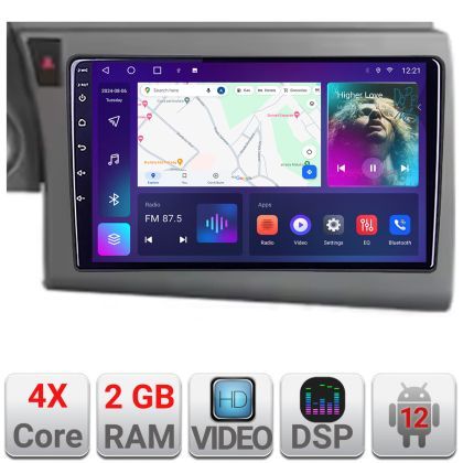 Navigatie Audi A6 C6 2004-2010 dedicata Android radio gps internet 2+32 kit-a6-c6+EDT-E209v2