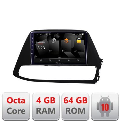 Navigatie Hyundai I30 2018-2021 Android Octa Core 720p 4+64 DSP 360 camera carplay android auto