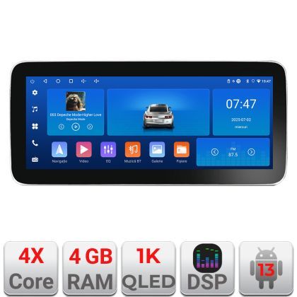 Navigatie Ford Transit 2019- varianta cu radio cd simplu Edotec 4+64 12.3 inch Incell 1K android Wifi 5Ghz gps internet  Kit-transit-2019-a