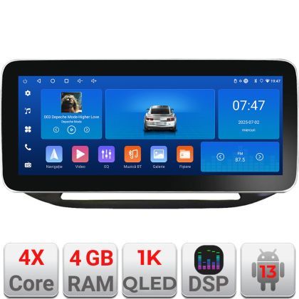 Navigatie Fiat Doblo 2015-2018 K-DOBLO15 Edotec 4+64 12.3 inch Incell 1K android Wifi 5Ghz gps internet