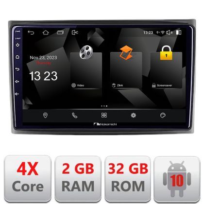 Navigatie Volvo XC90 2002-2014 Nakamichi Android Ecran 720P Quad Core 2+32 carplay android auto NAM5230
