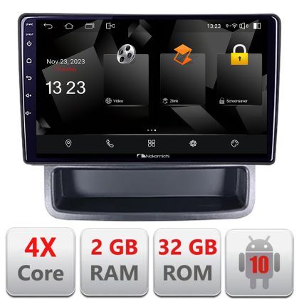 Navigatie Renault Traffic 2009-2014 Nakamichi Android Ecran 720P Quad Core 2+32 carplay android auto NAM5230