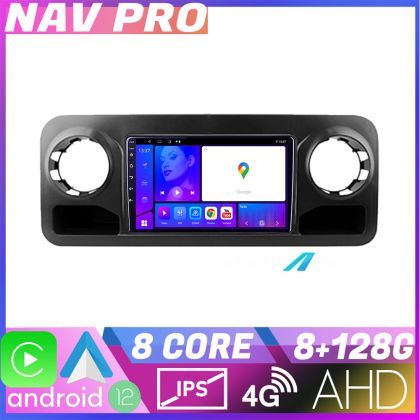 Navigatie Mercedes Sprinter 2018 EDOTEC-LITE Android Ecran 720P Octa Core 8 128 Carplay