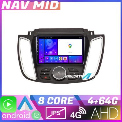 Navigatie Ford Kuga 2015 2020 SYNC2 si SYNC3 EDOTEC-LITE Android Ecran 720P Octa Core 4 64 Carplay