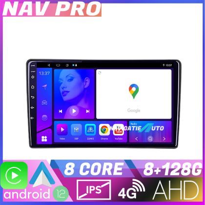 Navigatie Citroen C3 2022- EDOTEC-LITE Android Ecran 720P Octa Core 8+128 Carplay  Android auto