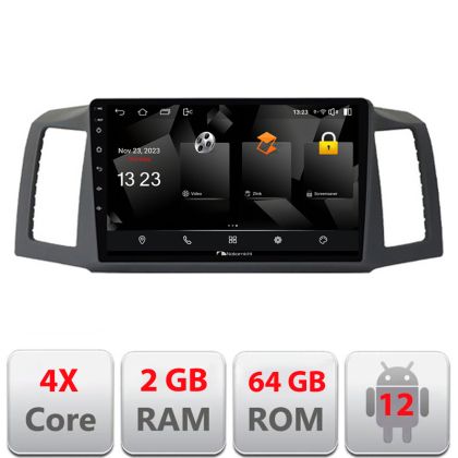 Navigatie Jeep Grand Cherokee 2008-2010 Android radio gps internet quad core 2+64 carplay android auto