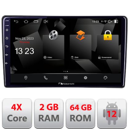 Navigatie Suzuki Splash Opel Agila 2008-2014 Android Ecran 720P Quad Core 2+64 carplay android auto