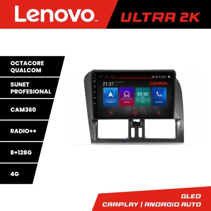 Navigatie Volvo XC60 2014-2018 L-272-14 Octa Core Android Radio Bluetooth GPS WIFI/4G DSP 2K 8+128GB 360 Toslink