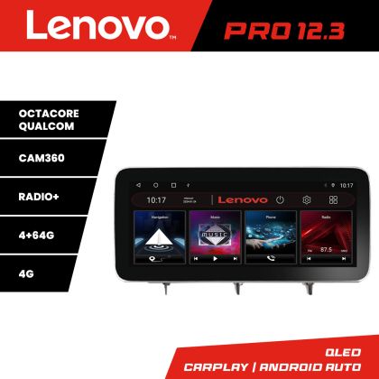 Navigatie Honda Civic 2022- Lenovo Qled 12.3 inch Octa Core 4+64 360 DSP ADAS carplay android auto radio internet kit-civic2022+PRO-12.3-4+64+kit-10-9
