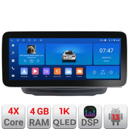 Navigatie Hyundai Genesis Edotec 4+64 12.3 inch Incell 1K android Wifi 5Ghz gps internet  Kit-GENESYS