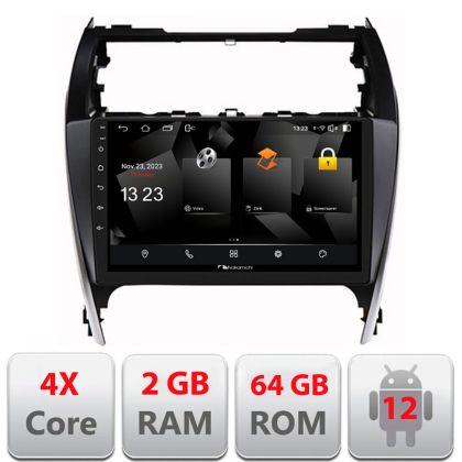 Navigatie Toyota Camry 2012-2018 Android radio gps internet quad core 2+64 carplay android auto