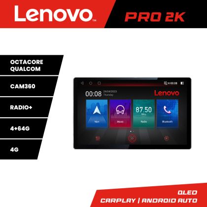 Navigatie Fiat Ducato 2021- Lenovo Qled 13 inch 2K Octa Core 4+64 360 DSP ADAS carplay android auto radio internet KIT-ducato2024+PRO-2K-13-4+64