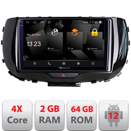 Navigatie Kia Soul 2020- 5230-soul Android Ecran 720P Quad Core 2+64 carplay android auto