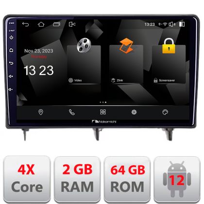 Navigatie Honda Civic 2022- Nakamichi Android Ecran 720P Quad Core 2+64 carplay android auto NAM5230