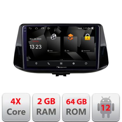 Navigatie Hyundai I30 2017- 5230-1041 Android Ecran 720P Quad Core 2+64 carplay android auto