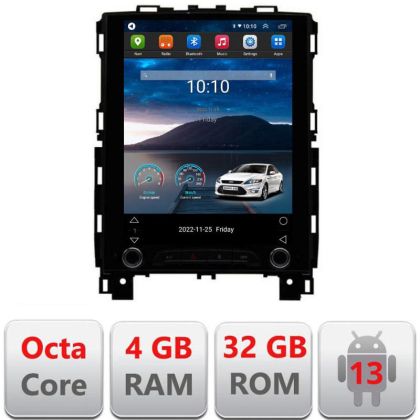 Navigatie tip Tesla Renault Megane 4 2016-2024 cu radio cd radio gps internet 8Core 4G carplay android auto 4+32 kit-t