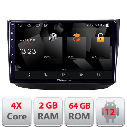 Navigatie Mercedes Vito Viano 2004-2006 Nakamichi Android Ecran 720P Quad Core 2+64 carplay android auto NAM5230