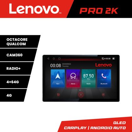 Navigatie Mercedes W204 2008-2012 K-W204 Lenovo PRO 4+64 13 inch 2K android 4G DSP gps internet