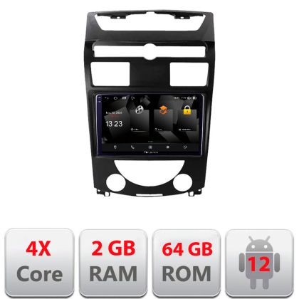 Navigatie Ssang Yong Rexton 2006-2013 5230- rexton07 Android Ecran 720P Quad Core 2+64 carplay android auto