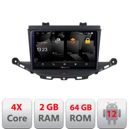 Navigatie Opel Astra K 5230-ASTRAK Android Ecran 720P Quad Core 2+64 carplay android auto