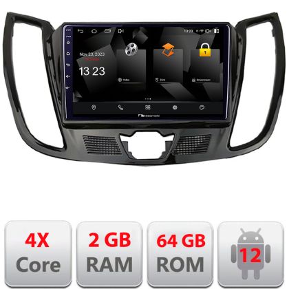 Navigatie Ford Kuga C-MAX Android Ecran 720P Quad Core 2+64 carplay android auto
