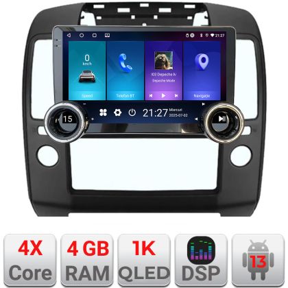 Navigatie Nissan Navara Pathfinder 2005-2010 Kit-nav5 Edotec  4+64 10.5 inch Incell 1K android Wifi 5Ghz gps internet