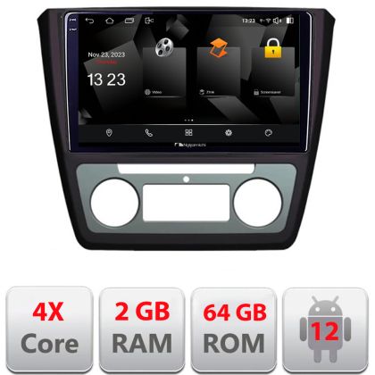 Navigatie Skoda Yeti 2009-2014 5230-YETI Android Ecran 720P Quad Core 2+64 carplay android auto