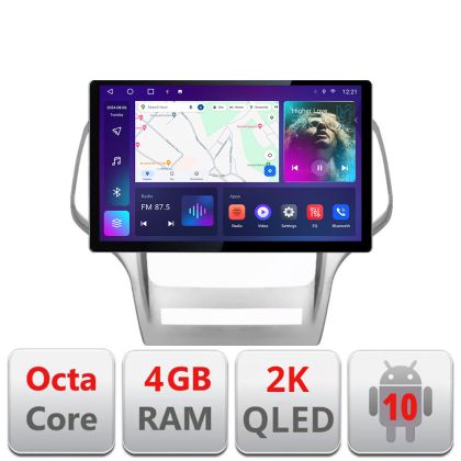 Navigatie dedicata Jeep Gran Cherokee 2011-2013 N-GRCHE Edonav ecran 13" 2K 4+32 Android Waze USB Navigatie 4G 360 Toslink You