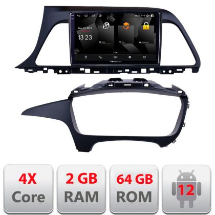 Navigatie Hyundai Sonata 5230-417 Android Ecran 720P Quad Core 2+64 carplay android auto
