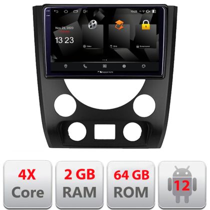 Navigatie Ssangyong rexton 2013-2016 Android Ecran 720P Quad Core 2+64 carplay android auto