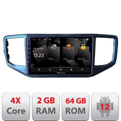 Navigatie dedicata Nakamichi VW Amarok Android Ecran 720P Quad Core 2+64 carplay android auto