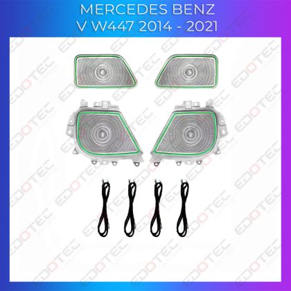 Lumini Ambientale Mercedes Benz V Klass W447 capace difuzoare control din sistemul original sau telefon AMB-ME-W447-02
