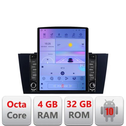 Navigatie Subaru Outback 2014-2019 XV 2017-2018 G-OUTBACK5 ecran tip TESLA 9.7" cu Android Radio Bluetooth Internet GPS WIFI 4+32GB