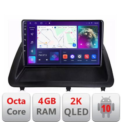Navigatie Lexus CT 2011-2018 varianta cu ecran de fabrica QLED 2K Octa core 4+32 DSP 360 Optic FHD internet gps radio carplay android auto KIT-ct-high+EDT-E409-2K