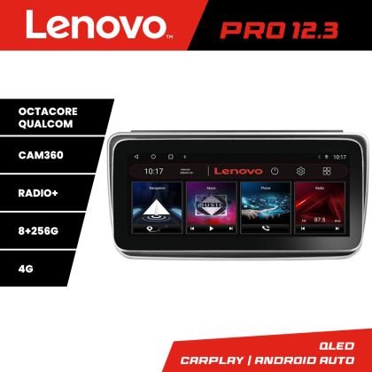 Navigatie Nissan Leaf 2018-2024 Lenovo Qled 12.3 inch Octa Core 8+256 360 DSP ADAS carplay android auto radio internet kit-leaf+PRO-12.3-8+256