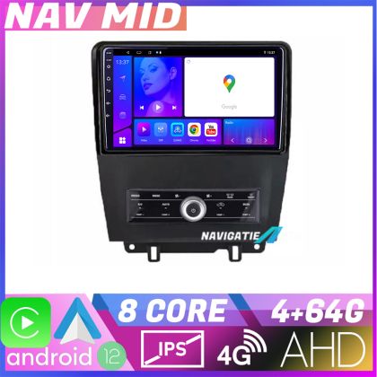 Navigatie Ford Mustang intre anii 2009 2014 EDOTEC-LITE Android Ecran 720P Octa Core 4 64 Carplay