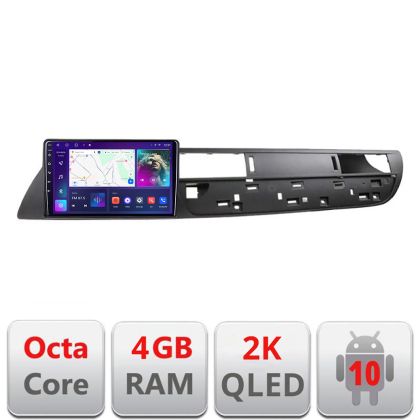 Navigatie Citroen C5 2008-2017 C-C5 Android Octa Core Ecran 2K QLED GPS 4G 4+32GB 360 KIT-C5+EDT-E410-2K