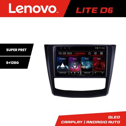 Navigatie Renault Kadjar facelift 2019-2022 Lenovo QLED Octa core 6+128 DSP Wifi 5Ghz Android radio gps internet kit-9030-facelift+LITE-10-6+128