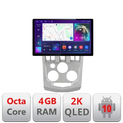 Navigatie dedicata Dacia Logan 1 2003-2010 N-logan Edonav ecran 13" 2K 4+32 Android Waze USB Navigatie 4G 360 Toslink Youtube