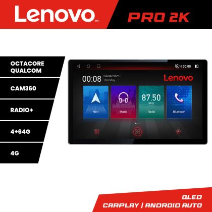 Navigatie Kia Ceed 2020- Lenovo PRO 4+64 13 inch 2K android 4G DSP gps internet  8Core