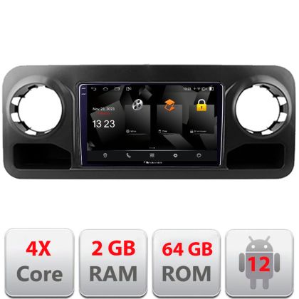 Navigatie Mercedes Sprinter 2018- Android Ecran 720P Quad Core 2+64 carplay android auto