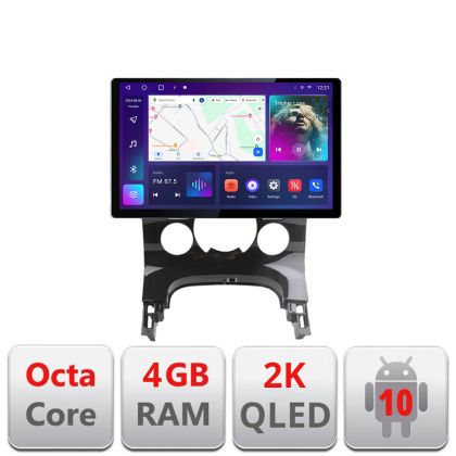 Navigatie dedicata Peugeot 3008 Quad Core N-323 Edonav ecran 13" 2K 4+32 Android Waze USB Navigatie 4G 360 Toslink Youtube Rad