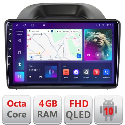 Navigatie Ford Ecosport 2017-2019 Android radio gps internet quad core 4+64 carplay android auto KIT-ecosport2018+EDT-E310v3