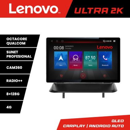 Navigatie Peugeot 3008 5008 Qled 2K Octa Core 8+128 LTE 4G DSP Wifi 5Ghz HDMI android auto carplay radio gps internet kit-3008+ULTRA-2K-13-8+128