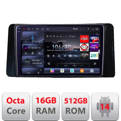 Navigatie Skoda Kamiq 2019- Android radio gps internet 8 core QLED 2K 12+256GB 360 Edotec