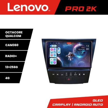 Navigatie Lexus GS-04 2004-2011 Lenovo Kit- GS-04 8 core QLED 2K 12+256 360 Android Waze USB Navigatie Internet Youtube Radio