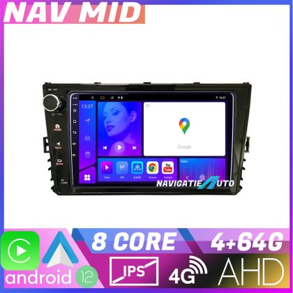 Navigatie VW masini dupa 2018 EDOTEC-LITE Android Ecran 720P Octa Core 4 64 Carplay
