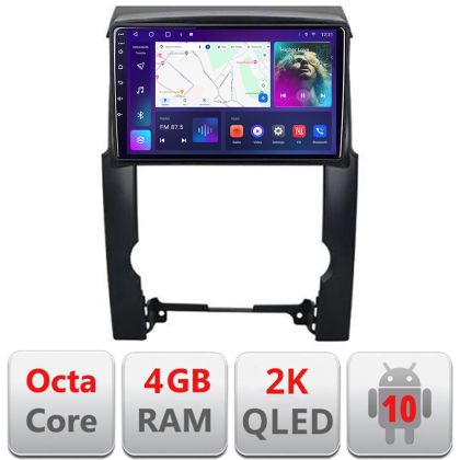 Navigatie KIA SORENTO 2009-2012 Manual Android Octa Core Ecran 2K QLED GPS 4G 4+32GB 360 KIT-041+EDT-E410-2K